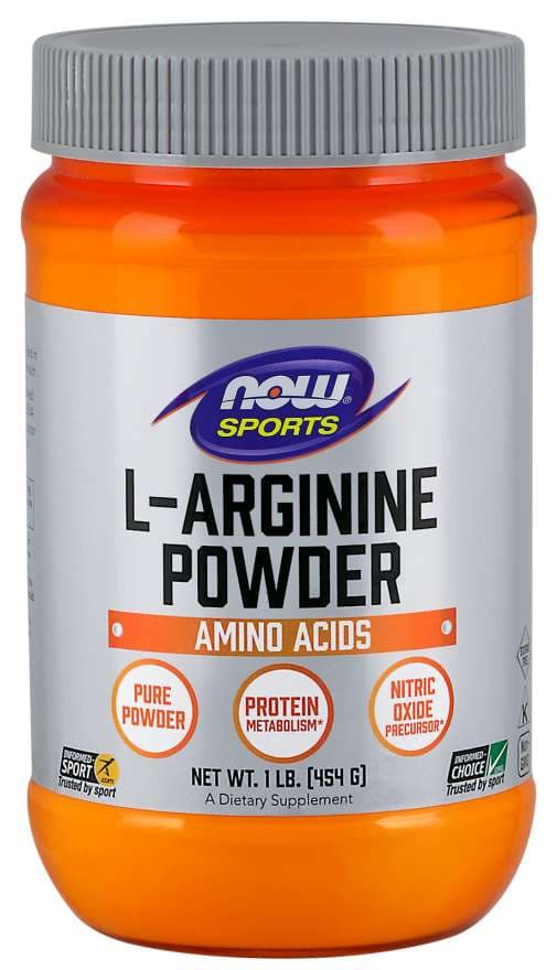 L-arginin por - NOW Foods