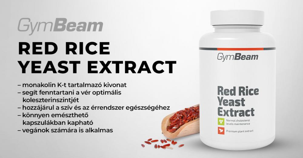 Vörös rizs élesztő kivonat - GymBeam