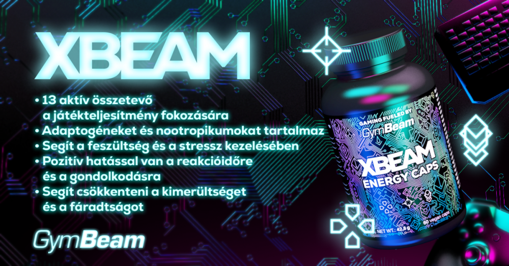 XBEAM Energy kapszula - GymBeam