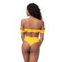 Miami Retro Yellow bikini felső - NEBBIA