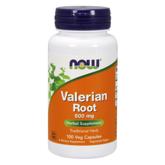 Valeriána 500 mg - NOW Foods