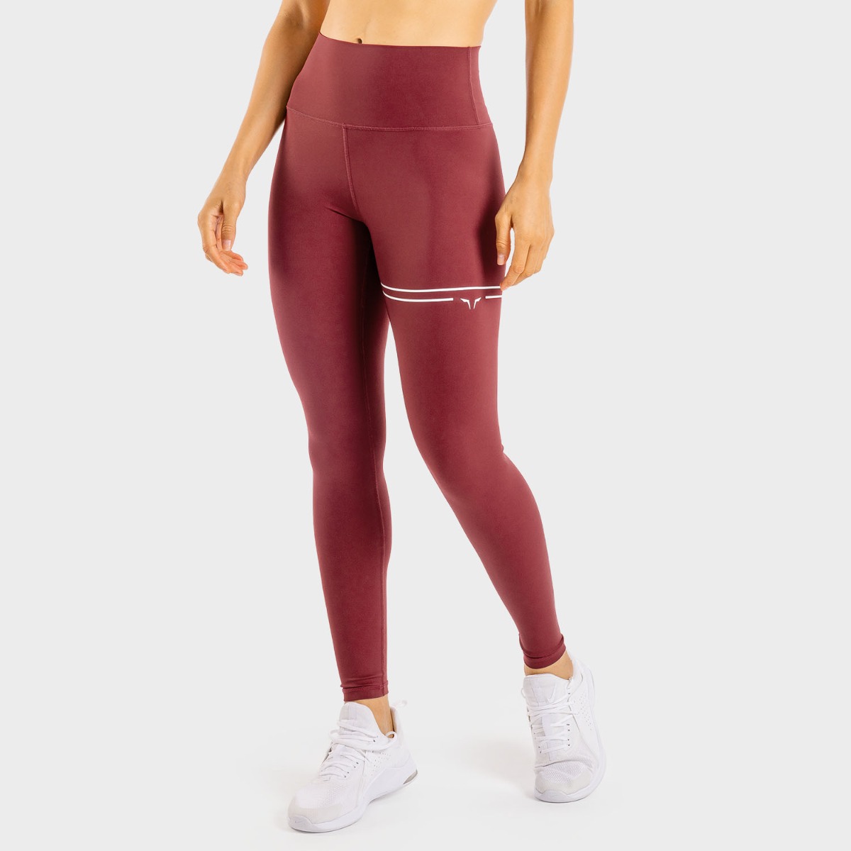 Flux Maroon női leggings - SQUATWOLF